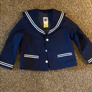 Little boys size 4T sailor suit, pre-owned
